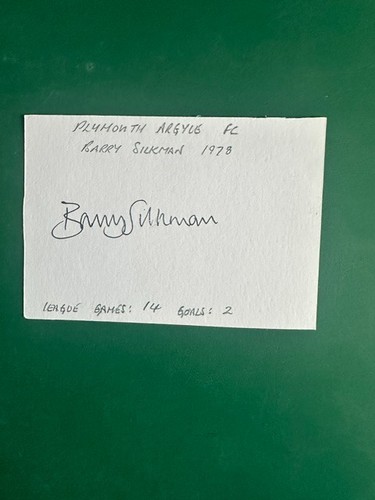 Barry silkman signed crystal - barry,