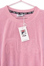 FILA Pink Velour Sweatshirt