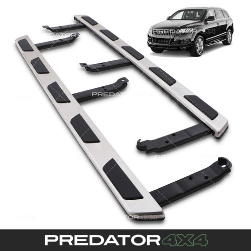 Aluminium side step bar - step,