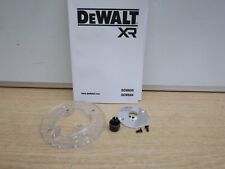 DeWALT 1/4" ROUTER COLLET + NUT + GUIDE BUSH & BASE DCW604 D26204K DW621 DW615