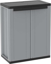 2 Door Storage Cabinet, Terry JLine 68 with 1 adjustable shelf, 68 x 7.5 x 85 cm