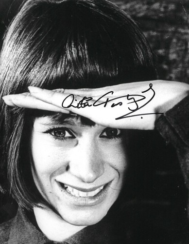 Rita tushingham signed 10x8 - signed,