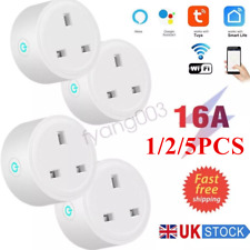 1-5X Tuya 16A Smart Plug Smart