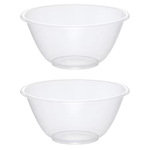 Emkay clear 18cm plastic - 18cm,