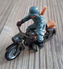 Britains Deetail Toy Soldiers WW2 German BMW Dispatch Rider Good Condition
