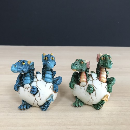 Hatching baby dragons - dragons, figurine