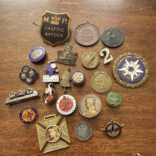 Enamel badges and medallions - badges,