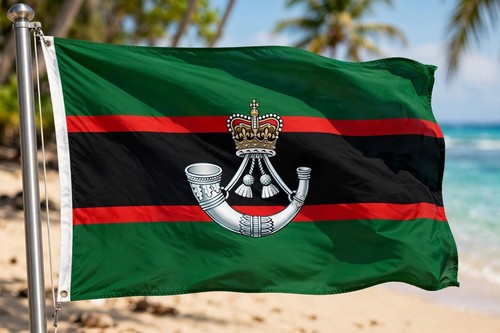 The rifles flag 3x2 feet - rifles,