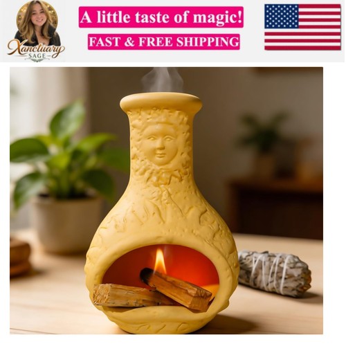 Yellow mini chiminea palo - yellow,