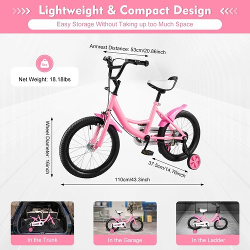 Inch kids bike children - 16",