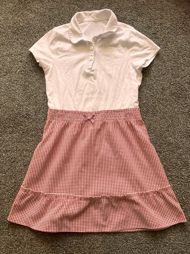 Girls george gingham school - girls,