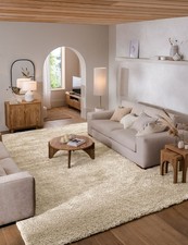 Next Light Natural Premium Cosy Shaggy Rug 120x170cm