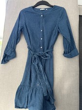 Fat face blue stripped cotton - fat,