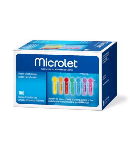 Microlet silicone coated - silicone,