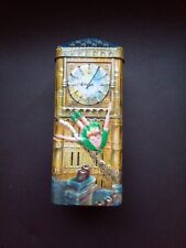 Churchill’s Peter Pan Big Ben Embossed Money Box Tin. (19 Cm)