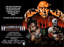 HALLOWEEN III SEASON OF THE WITCH quad poster print 30x40" John Carpenter FREEPP