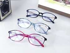Ladies True Beauty – High quality - Reading Glasses {Pink/Black/icyblue} - Uk -