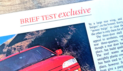 Vauxhall astra gsi frameable - -,