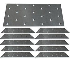 12 x Flat Joining Metal Plates