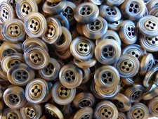 18mm x 6 Brown Tortoise Shell