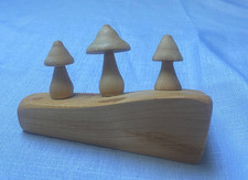 Hand turned wooden