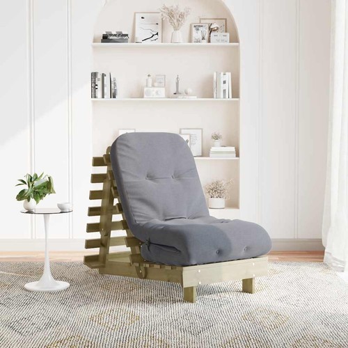 Futon sofa bed with mattress - sofa,