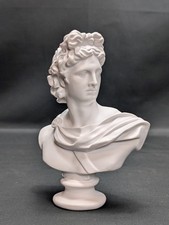 Classical apollo bust white - classical,