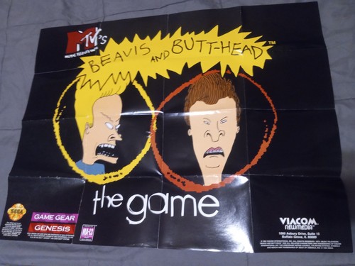 Beavis and butthead sega - beavis,