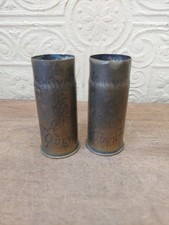 Pair Of Small Brass WW1