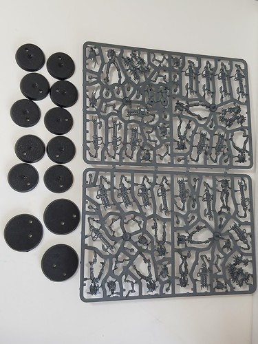 10x necron warriors 3x - warriors, +