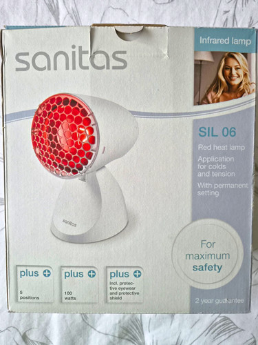 Sanitas sil infrared lamp - sanitas, 06