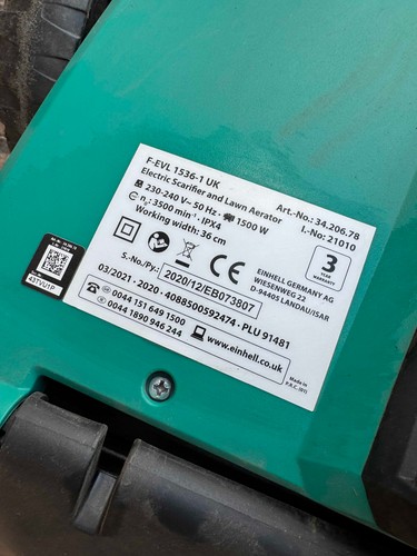 Aldi ferrex evl 1536 uk - ferrex, f-evl