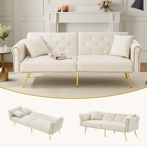 Velvet upholstery seater - velvet, 2-seater