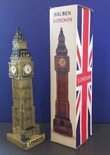 London Big Ben Tower Porcelain Ornament Model British Souvenir Gift