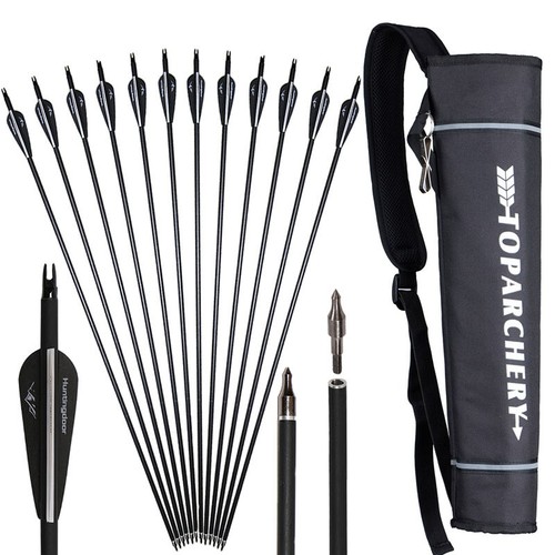 Archery 12pcs carbon - 12pcs,