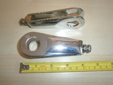 HEAVY DUTY REAR WHEEL CHAIN ADJUSTERS NEW PAIR 20mm AXLE