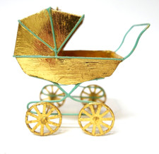 Handmade 4" Gold Leaf Baby