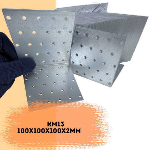 Angle brackets galvanised - brackets,