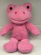 BUILD A BEAR PINK SPRING FROG WITH STRAWBERRY SCENT