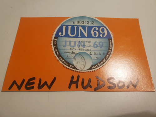 Vintage new hudson autocycle - vintage,