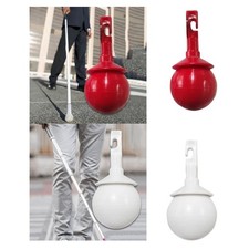 Rolling Ball Cane Tip Hook Type Spare Direct Replaces for Blind Walking Cane