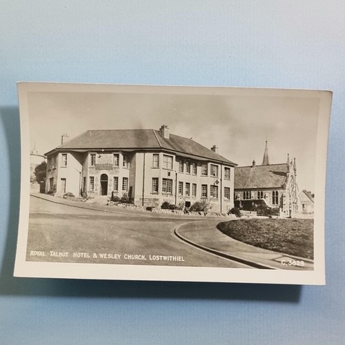 Lostwithiel cornwall postcard - lostwithiel,