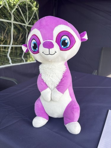 Purple meerkat soft plush - purple,