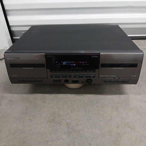 Kenwood stereo double cassette - kenwood,