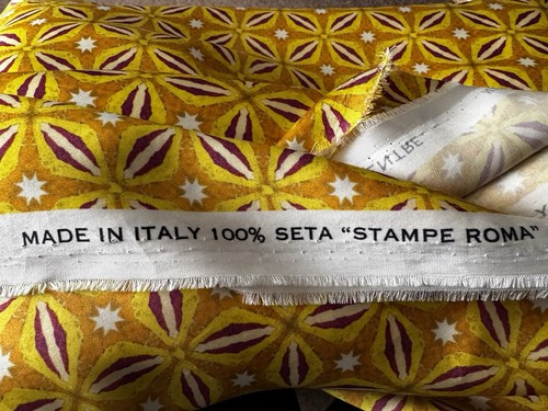 100 italian silk fabric - italian,
