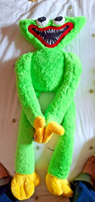 Green Huggy Wuggy, Extra Large Plush Toy 110cm Tall, with Tags, Very Fluffy!!
