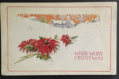 Christmas postcard 1923 - christmas,