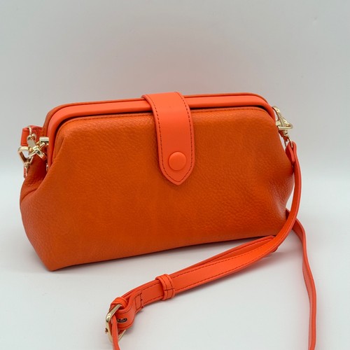 Faux leather crossbody - faux,