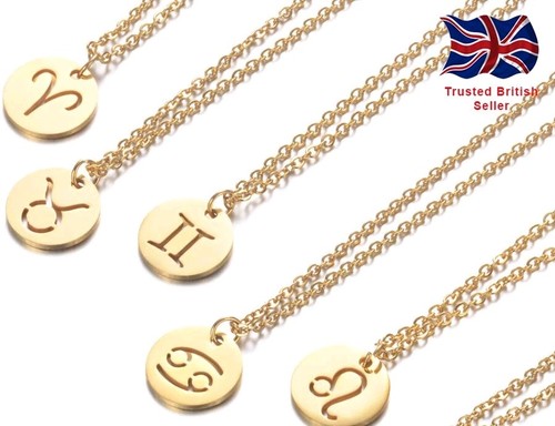 Stainless steel star zodiac - stainless,