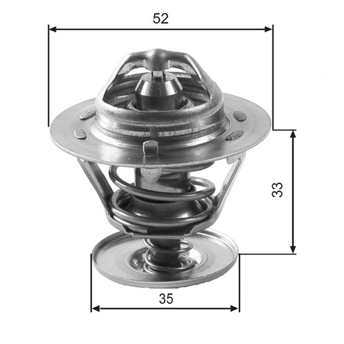 Th12588g1 gates thermostat - gates,